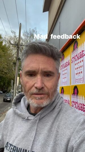 Dave Hughes Instagram - Should I stay here all day?