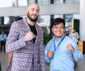 Dave Leduc Instagram - Burmese-Canadian warrior 🇲🇲🇨🇦 arriving in in the Kingdom of Cambodia 🇰🇭 in an American plane 🇺🇸 after a small vacation in Germany 🇩🇪 with his Russian wife 🇷🇺 and showcasing his last victim on his custom suit from Turkey 🇹🇷 we worldwide 🌎