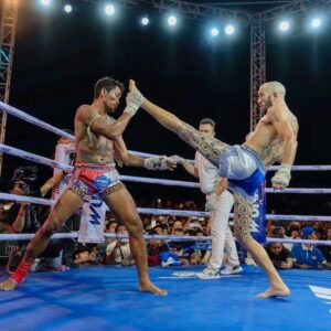 Dave Leduc Instagram - What a success. 45,000 people in the crowd, people were climbing on trees and roofs to watch my fight and over 17 million people watching it live including His Excellency Prime Minister of The Kingdom of Cambodia Hun Manet. What a legendary night that I will never forget. We fought like ancient Khmer and Burmese warriors with traditional ropes. I hope we made the ancestors proud. Millions and millions watching. I love you all! 🇰🇭🇲🇲🌎 The Last Dance