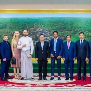 Dave Leduc Instagram - It was a real honor and privilege to be invited by his excellency Prime Minister of the Kingdom of Cambodia Dr. Hun Manet to the Peace Palace. He is very educated and spoke to me in my native language French, and in English. I was very impressed. He is also a gentlemen as he kindly made sure my wife Irina was included in the photo.

I feel so welcomed in the Kingdom of Cambodia. Everyone is so nice and kind. I think the western world needs to know more about Cambodia. I already love your country so much and I see so much potential using martial arts to grow tourism. As His excellency Hun Manet said in our meeting, he fully supports traditional martial arts and the army is requested to learn Kun Khmer for discipline and strenght. I think it’s a great initiative. I expressed that this match is only the beginning of my involvement in Cambodia. I think massive growth is about to happen and I want to help the population in this adventure.
