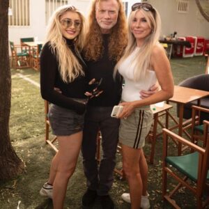 Dave Mustaine Instagram - Happy Birthday to my special delivery! @electramustaine I have loved every moment of your life, and I look forward to many, many more years with you! Love, Dad