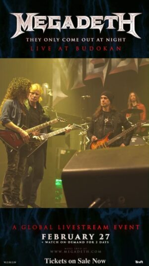 Dave Mustaine Instagram - It’s almost time, Droogies. What country will you be watching from? Get Tickets for our global livestream event now at driift.link/Megadeth (link @megadeth) #MegadethLivestream