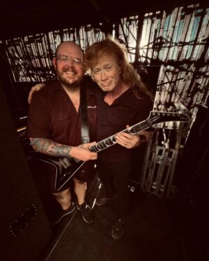 Dave Mustaine Instagram - Happy birthday to the best guitar tech in the business! @bryanjones104

I am so glad now that we are ready to take on the world, that you are in my corner! 

And now that you and Gizmo are ready to start rocking with Reney, I couldn't be happier for you. 

Love you B,

The General
