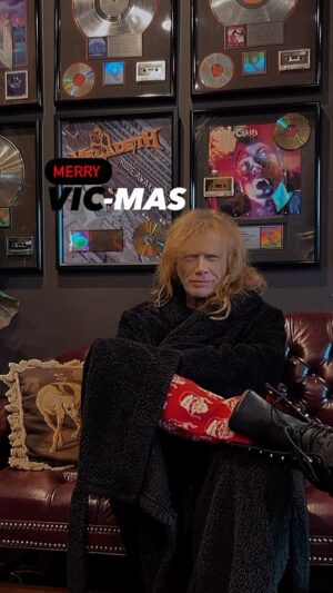 Dave Mustaine Instagram - Beware what’s under your tree! Holiday Sets available now at the megadeth.com ‘merch store’