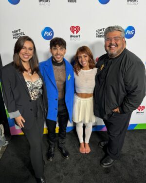 David Archuleta Instagram - pov: a behind-the-scenes look at @iheartradio’s #cantcancelpride before it airs on wednesday 👀