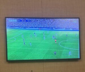 David Baddiel Instagram - It’s a great thing to be in a hotel room in a foreign country and a great game is findable on the telly.