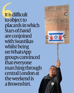 David Baddiel Instagram - @therealbaddiel takes to his column this week, to remind people that whilst the spike in antisemitism is “extreme” and “bad”, “we do ourselves no favours by reaching for the Third Reich analogy”.

🔗 Check out the full article at our link in bio, and tell us your thoughts in the comments below 👇🏻 

#davidbaddiel
#antisemitism
#jewishchronicle