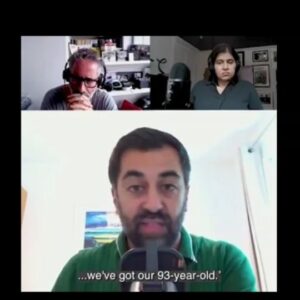 David Baddiel Instagram - My thanks to @therealbaddiel and @sayeedawarsi for the chat on the @amuslimandajewgothere podcast. We talked about the personal toll of my in-laws being trapped in Gaza, football, community tensions...and of course politics!

You can listen here:

 podcasts.apple.com/gb/podcast/a-m…