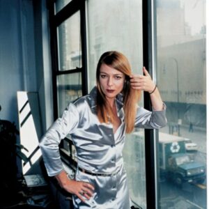 David Baddiel Instagram - Wolfgang Tillmans' photo of Morwenna, taken in New York, when she was a cast member of Saturday Night Live in 1995.