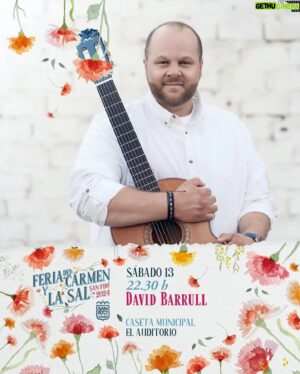 David Barrull Instagram - Buenas noches #familia os dejo por aquí donde vamos a estar este fin de semana si Dios quiere
#Sábado13 #sanfernando 
#domingo14 #lalineadelaconcepcion 
Les espero mi gente 😘 #GiraEterno2024