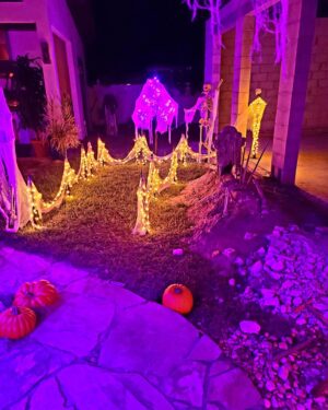 David Bromstad Instagram - Some fun details of the Halloween decor! I had so much fun doing this but next year I’m hiring a team to help!!!