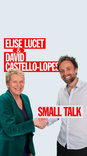 David Castello-Lopes Instagram - Le premier amoureux d' @elise_lucet était un punk qui changeait TOUS les jours de couleur de cheveux 👨‍🎤 

Le Small Talk de Élise Lucet et de David Castello-Lopes est à voir en intégralité sur YouTube et sur votre plateforme de podcasts préférée 🎙️ 

Retrouvez Élise Lucet dans le dernier numéro de Cash Investigation. "Argent facile : les fausses promesses des influenceurs" est disponible sur France TV.