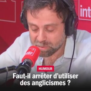 David Castello-Lopes Instagram - Faut-il renoncer aux anglicismes ? Ça dépend, dit @davidcastellolopes. Petite ode aux #anglicismes dans #le710inter 
#humour #comedy #davidcastellolopes