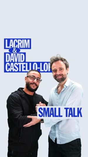 David Castello-Lopes Instagram - Lacrim (@officielacrim) raconte sa vie dans la rue à seulement 12 ans dans Small Talk avec David Castello-Lopes. 

Le Small Talk de Lacrim et de David Castello-Lopes est à voir en intégralité sur YouTube et sur votre plateforme de podcast préférée ! Lien en bio.

Son dernier album, VENI VIDI VICI, est dispo partouuut.