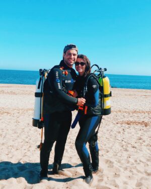 David Castro Instagram - Scuba certified👌🏼🦈🌊