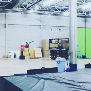 David Castro Instagram - stunt room.  #shadowhuntersseason2 #raphaelsantiago