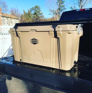 David Castro Instagram - Big thanks to my friends over at @cordovaoutdoors for sending me this amazing cooler! Can’t wait to bring this bad boy out on the beach this summer!