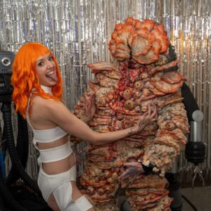 David Dastmalchian Instagram - Just a coupla faves from Halloween. So many weiners. 🏆 

(thank you @immortalmasks for my 👽 face)
📸 by @myles.thedon5