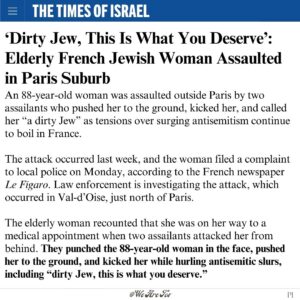 David Draiman Instagram - #BREAKING 88-year-old Jewish woman assaulted in Paris. She was pushed to the ground, kicked, and called “a dirty Jew.” #SwipeRight 

Source: Times of Israel

🔔Follow @wearetov to support our work in combatting antisemitism and to stay informed. 

🤝Join our mission to stand up for what’s right. 
.
.
.
#EndJewHatred #antisemitism #stopantisemitism #jewish #jew #judaism #endantisemtism #israelunderattack #istandwithisrael #israel #israeli #selectiveoutrage #injustice #MeToo_UNless_UR_A_Jew  #BringThemHome #BringThemHomeNow #ReleaseTheHostagesNow #FreeTheHostages 

Disclaimer- we neither endorse nor defend or promote images of violence and hatred but share them for educational and awareness purposes. We are not responsible for the messages or images in this post. 

Disclaimed for IG “Fact-Checker”: this post is merely a viewpoint/opinion/theory/satire and should not be construed as a statement of fact. Nor am I giving any advice.

Copyright Disclaimer under section 107 of the Copyright Act of 1976, allowance is made for “fair use” for purposes such as criticism, comment, news reporting, teaching, scholarship, education and research.
