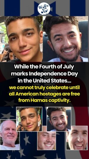 David Draiman Instagram - #ShareWidely While the #FourthOfJuly marks U.S. #IndependenceDay... we cannot truly celebrate until all American hostages are free.

SAY THEIR NAMES:
1. Edan Alexander
2. Omer Neutra
3. Hersh Goldberg-Polin
4. Sagui Dekel-Chen
5. Keith Siegel

Bodies Held in Gaza:
6. Itay Chen Z”L
7. Gadi Haggai Z”L
8. Judith Weinstein  Z”L

#BringThemHomeNow 

🔔Follow @wearetov to support our work in combatting antisemitism and to stay informed. 

🧿See with your own eyes.
🦻Hear with your own ears. 
🪬Feel with your own soul.
 
🤝Join our mission to stand up for what’s right. 
.
.
.
#EndJewHatred #antisemitism #stopantisemitism #jewish #jew #judaism #endantisemtism #israelunderattack #istandwithisrael #israel #israeli #selectiveoutrage #injustice #MeToo_UNless_UR_A_Jew  #BringThemHome #BringThemHomeNow #ReleaseTheHostagesNow #FreeTheHostages #4thofjuly #JulyFourth #July4 #July4th 

Disclaimer- we neither endorse nor defend or promote images of violence and hatred but share them for educational and awareness purposes. We are not responsible for the messages or images in this post. 

Disclaimed for IG “Fact-Checker”: this post is merely a viewpoint/opinion/theory/satire and should not be construed as a statement of fact. Nor am I giving any advice.

Copyright Disclaimer under section 107 of the Copyright Act of 1976, allowance is made for “fair use” for purposes such as criticism, comment, news reporting, teaching, scholarship, education and research.