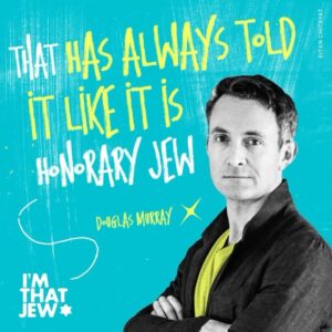 David Draiman Instagram - Thank you Douglas Murray for not staying silent in the face of rampant antisemitism and outright lies about the Jewish People and Israel. 

Gratitude for your bravery and courage and voice against hatred, for your solidarity and heart. For your humanity and calling out absolute evil. 

We appreciate you. 

#IMTHATHONORARYJEW
#solidarity #gratitude