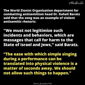 David Draiman Instagram - #OUTRAGEOUS Neo-N@zi rock band, ‘Unite’ performed their song “Let’s go bOmb Tel Aviv” in Madrid, Spain this week as the entire crowd chanted along #SwipeRight

This vile song has been available on Spotify and Apple Music for the past 3 years.

#TakeAction To report this song, visit:
support.spotify.com/us/report-content

🔔Follow @wearetov to support our work in combatting antisemitism and to stay informed. 
🤝Join our mission to stand up for what’s right. 

 .
.
.
#EndJewHatred #antisemitism #stopantisemitism #jewish #jew #judaism #endantisemtism #israelunderattack #istandwithisrael #israel #israeli #selectiveoutrage #injustice #MeToo_UNless_UR_A_Jew  #BringThemHome #BringThemHomeNow #ReleaseTheHostagesNow #FreeTheHostages 

Disclaimer- we neither endorse nor defend or promote images of violence and hatred but share them for educational and awareness purposes. We are not responsible for the messages or images in this post. 

Disclaimed for IG “Fact-Checker”: this post is merely a viewpoint/opinion/theory/satire and should not be construed as a statement of fact. Nor am I giving any advice.

Copyright Disclaimer under section 107 of the Copyright Act of 1976, allowance is made for “fair use” for purposes such as criticism, comment, news reporting, teaching, scholarship, education and research.