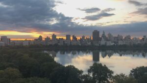David Duchovny Instagram - I spent the lockdown in New York City, mostly looking down from my window at the deserted city, and Central Park. The exact view that the protagonist of The Reservoir, Ridley, has. And like Ridley, I started to take time-lapse photos of the sun rise over the reservoir with my phone. It was almost like a daily affirmation for me—the sun was unaffected, unbothered by this virus, and one day, so would we be. Each day was numbingly the same and yet each sunrise was different, gloriously, even if only slightly. The appearance of some clouds could make a world of difference. I began to meditate on the randomness of that, the clouds and wind, and fate. Always different, always the same. 

#TheReservoirTimelapse

The Reservoir | June 7th
@akashicbooks