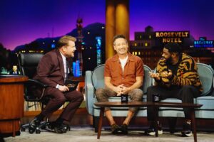 David Duchovny Instagram - Thanks for the laughs @j_corden & @ronfunch 

#LateLateShow