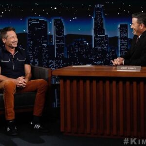 David Duchovny Instagram - Thanks for having me @JimmyKimmel #TheBubble

@JimmyKimmelLive #Kimmel #ABC