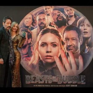 David Duchovny Instagram - THE BUBBLE out this Friday on Netflix!
.
.
.
@thebubblemovieofficial
@netflixfilm
@lesliemann
@juddapatow
@karengillan
@keeganmichaelkey
@irisapatow
@mariabakalovaofficial
@pascalispunk
@guzkhanofficial
@sordociego
