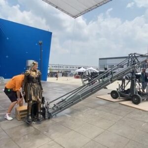 David F. Sandberg Instagram - Some behind the scenes of #ShazamFuryOfTheGods The last video of @lottalosten getting 3D scanned has lots of flashing lights.