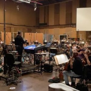 David F. Sandberg Instagram - Spent Saturday afternoon on the scoring stage. I love this part of the process where I can just hang around and enjoy the music live.