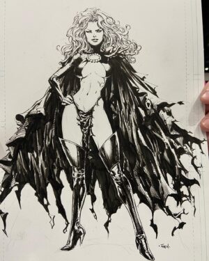 David Finch Instagram - Goblin Queen #sdcc #davidfinch