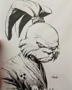 David Finch Instagram - I think I may have the most fun drawing things like this. I may have missed my calling.