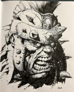 David Finch Instagram - Some head sketches from OAX!  #davidfinch