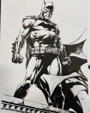 David Finch Instagram - Batman commission from @musiccitymulticon #davidfinch