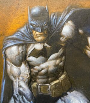 David Finch Instagram - I finally painted with @erickgroveart last night. It’s been too long!  This one’s acrylic.  #davidfinch