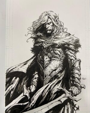 David Finch Instagram - Drizzt from #phoenixfanfusion #davidfinch