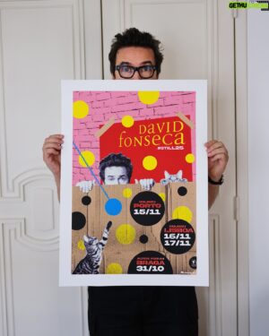 David Fonseca Instagram - *ESGOTADO* Nova serigrafia, edição limitada 25 exemplares, 6 cores, assinadas e numeradas, papel 300g, feito manualmente por mim! Já disponível na minha loja online, link nas stories e bio!