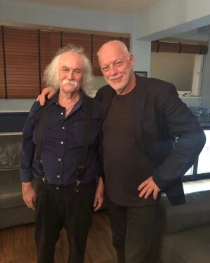 David Gilmour Instagram - We sang together, we played together and had great times together. 
I'll miss The Croz more than words can say. 
Sail on.