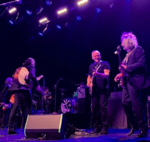 David Gilmour Instagram - ‪Here are a couple of pics of David’s guest appearance at The Pretty Things’ terrific Final Bow show in London last night, where Van Morrison was also a special guest. ‬