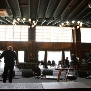 David Gilmour Instagram - The second of David's shows at Pompeii in 2016 took place exactly three years ago tonight! Check out some of @gavin_elder’s exclusive photos from the rehearsals for the show. #LiveAtPompeii