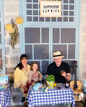 David Gilmour Instagram - Raising a glass to @pollysamson (and Olinka) on the North American release day of her wonderful novel, A Theater For Dreamers.