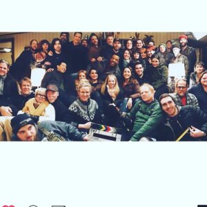 David Giuntoli Instagram - too many to tag!
i've just wrapped 6 years of working on Grimm. 6 years of sharing the same warehouse/forest/street corner/ city with the finest group of men and women i'll ever have the pleasure of working with.  I didn't pick these folks, but i love them.  that is what makes a family a family. i will miss each face, each personality. they became the fabric of my day, and the void they leave will rattle me.

i am so grateful for all of you. thank you for your craft and your good nature. thank you for taking the piss out of me and keeping me grounded. love to you all!

#grimm #grimmfamily #postpartumhairloss