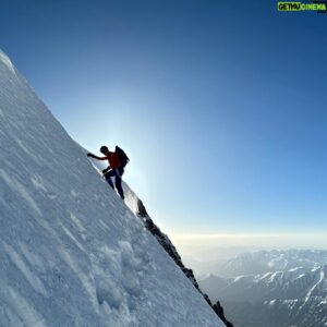 David Göttler Instagram - Here are some more photos from our recent Nanga Parbat expedition. These are from the lower section of the Schell route, below the ridge at 6000m. In order to avoid the rockfall which started as soon as the sun hit the Rupal face and could be quite intense, we had to do some very early alpine starts. I’m not a huge fan of alpine starts but it’s better to wake up early than to be bowled off the mountain by a rock hurtling at you from above.
.
🎥: @insta360 #X3
.
#NangaParbat #Alpinestyle #noO2 #neverstopexploring @thenorthfacede