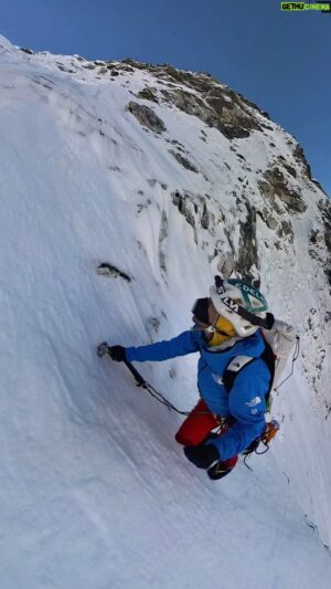 David Göttler Instagram - Perfect conditions on the westface of Cho Polu three weeks ago. What a great adventure this was with @lucienboucansaud and @guillaume_pierrel !
.
🎥: @insta360 #x3 
.
#neverstopexploring @thenorthfacede #alpinestyle #himalaya #expedition #kumbu #nepal #climbing @thenorthface_climb 
@team_edelrid