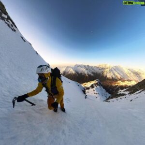 David Göttler Instagram - Here are some more photos from our recent Nanga Parbat expedition. These are from the lower section of the Schell route, below the ridge at 6000m. In order to avoid the rockfall which started as soon as the sun hit the Rupal face and could be quite intense, we had to do some very early alpine starts. I’m not a huge fan of alpine starts but it’s better to wake up early than to be bowled off the mountain by a rock hurtling at you from above.
.
🎥: @insta360 #X3
.
#NangaParbat #Alpinestyle #noO2 #neverstopexploring @thenorthfacede