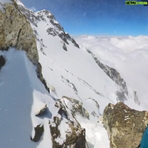 David Göttler Instagram - Day 4: this was the planned summit day, from our camp at 7400m on the Rupal face, crossing over to the Diamir side, along and up to the summit and back. Again it sounds not so bad in words, but in reality this route is incredibly long, complex and challenging. Everything feels much, much bigger on this mountain despite that it’s not one of the highest 8000m peaks. 
Further along the ridge from our camp but at an altitude of about 7400m @tiphaineduperier , #Boris and I crossed over onto the Diamir side of the mountain which is west facing. From this point all you see is the never ending traverse ahead of you, undulating up and down across the upper slopes of the Diamir face. We kept moving for several hours breaking through the snow up to the knee with each step. At about 7550m we decided that with these slow, exhausting conditions it was clear that we didn’t really have a chance. The summit was still hours away, and the way back would be just as relentless and long, with the same small uphills to overcome but in a much more exhausted state. We turned around and even from where we were, it was a long way back to our tents at 7400m on the other side. Judging by how exhausted we were when we got back to camp, it was clear that we made the right decision and I’m incredibly proud of how far we got, how hard we tried and the decisions we made. Far from being disappointed, this experience has galvanised my desire to climb Nanga Parbat in this style. Hopefully one day it’ll work out.
.
#neverstopexploring 
@thenorthfacede 
@julbo_eyewear 
@leki.ski.outdoor