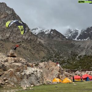 David Göttler Instagram - The base camp on the Rupal side of Nanga Parbat ranks in my top 3 favourite basecamps of all 8k peaks. Take a look at the photos to see why. To be on an 8000m peak climb, yet with a base camp on a beautiful green meadow full of life is both unusual and a treat for the sense. I was reminded of home by multiple groups of visiting donkeys, and reminded of how far into the wild we were when I saw a wolf (3rd slide!) for the first time in my life. It’s a truly beautiful place, that makes this side of the mountain really special, even if it means that the vertical distance to the summit is a galling 4500m!
.
#basecamp #NangaParbat #Rupal #expedition #8000 #alpinestyle #bestcampingspot #zoo #donkey #wolf #neverstopexploring @thenorthfacede