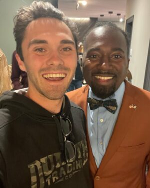 David Hogg Instagram - It feels so fucking good to win. Congrats @NadariusClarkVA leaders we deserve is proud to have you as our first elected canidate. He is now the youngest person in the Virginia state legislature.